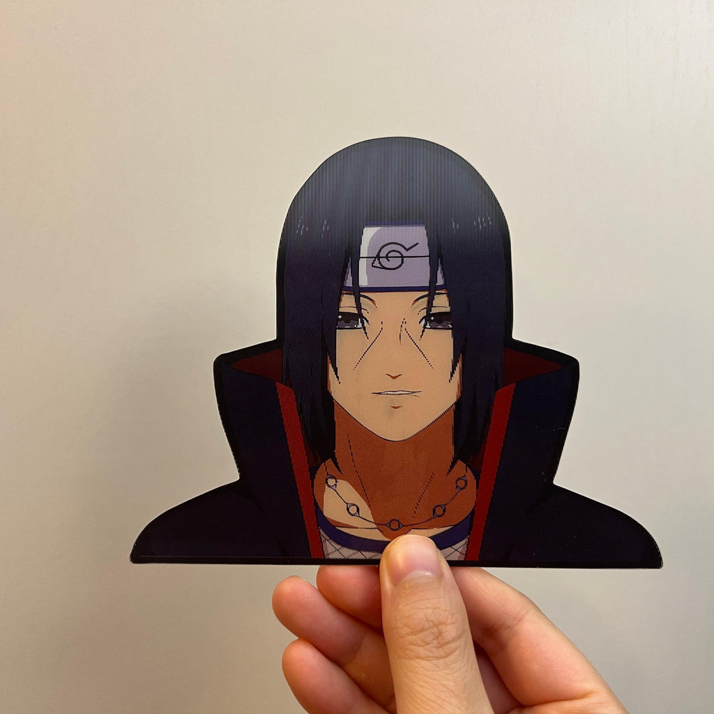 Itachi Motion Stickers - This image features cute anime car sticker decal which is perfect for laptops and water bottles - Nekodecal