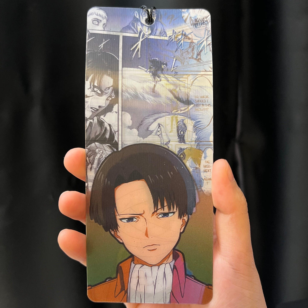 Levi Motion Bookmarks - This image features cute anime car sticker decal which is perfect for laptops and water bottles - Nekodecal