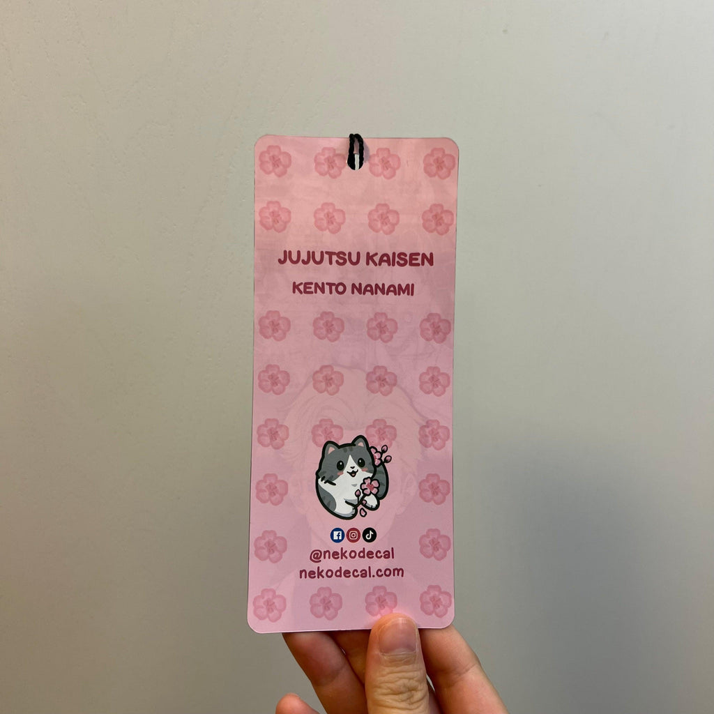 Nanami Motion Bookmarks - This image features cute anime car sticker decal which is perfect for laptops and water bottles - Nekodecal