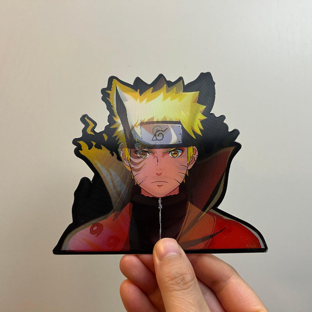 Naruto Motion Stickers - This image features cute anime car sticker decal which is perfect for laptops and water bottles - Nekodecal