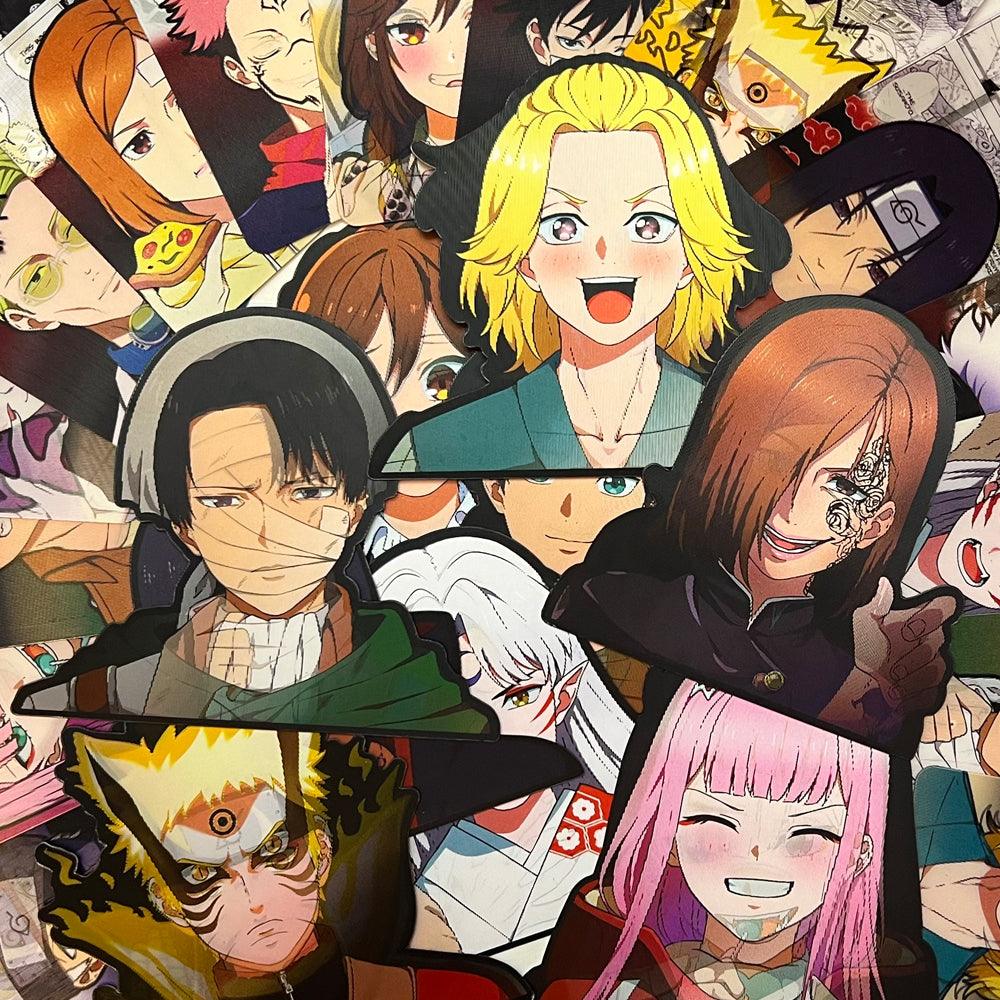Anime Decal for Laptop, Car, Macbook, iPad, Gift, Hydroflask, Phone ...