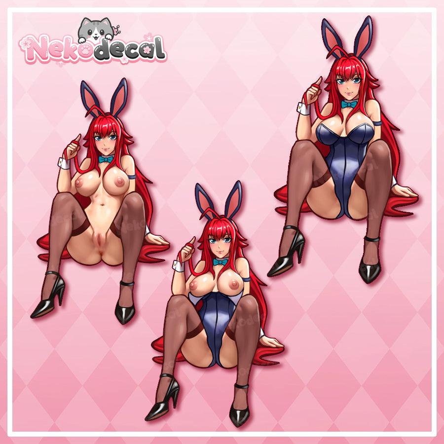 Bunny Girls Stickers - This image features cute anime car sticker decal which is perfect for laptops and water bottles - Nekodecal