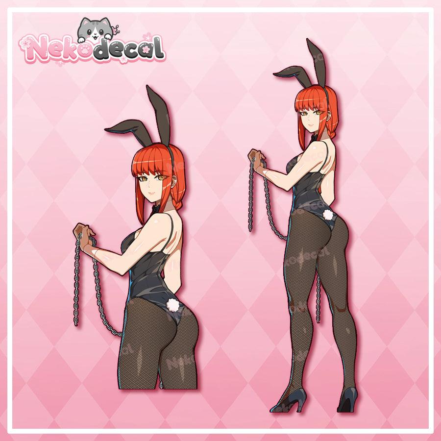Bunny Maki Stickers - This image features cute anime car sticker decal which is perfect for laptops and water bottles - Nekodecal