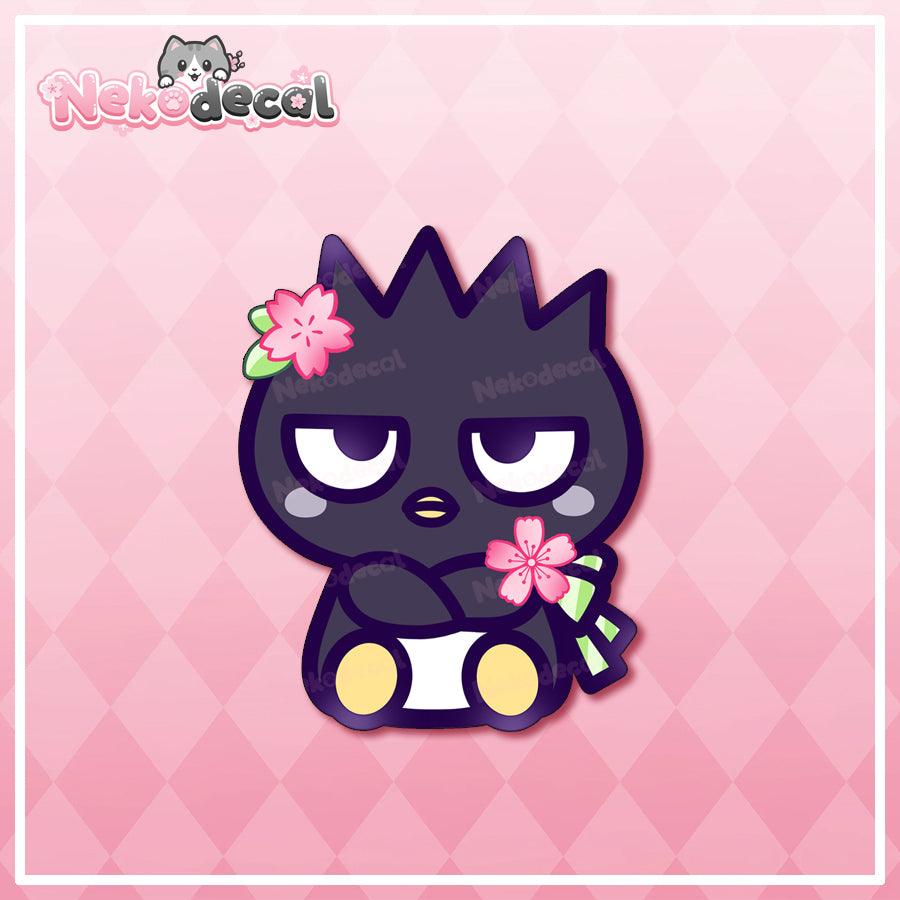 Cherry Blossom Best Friend Peekers - This image features cute anime car sticker decal which is perfect for laptops and water bottles - Nekodecal