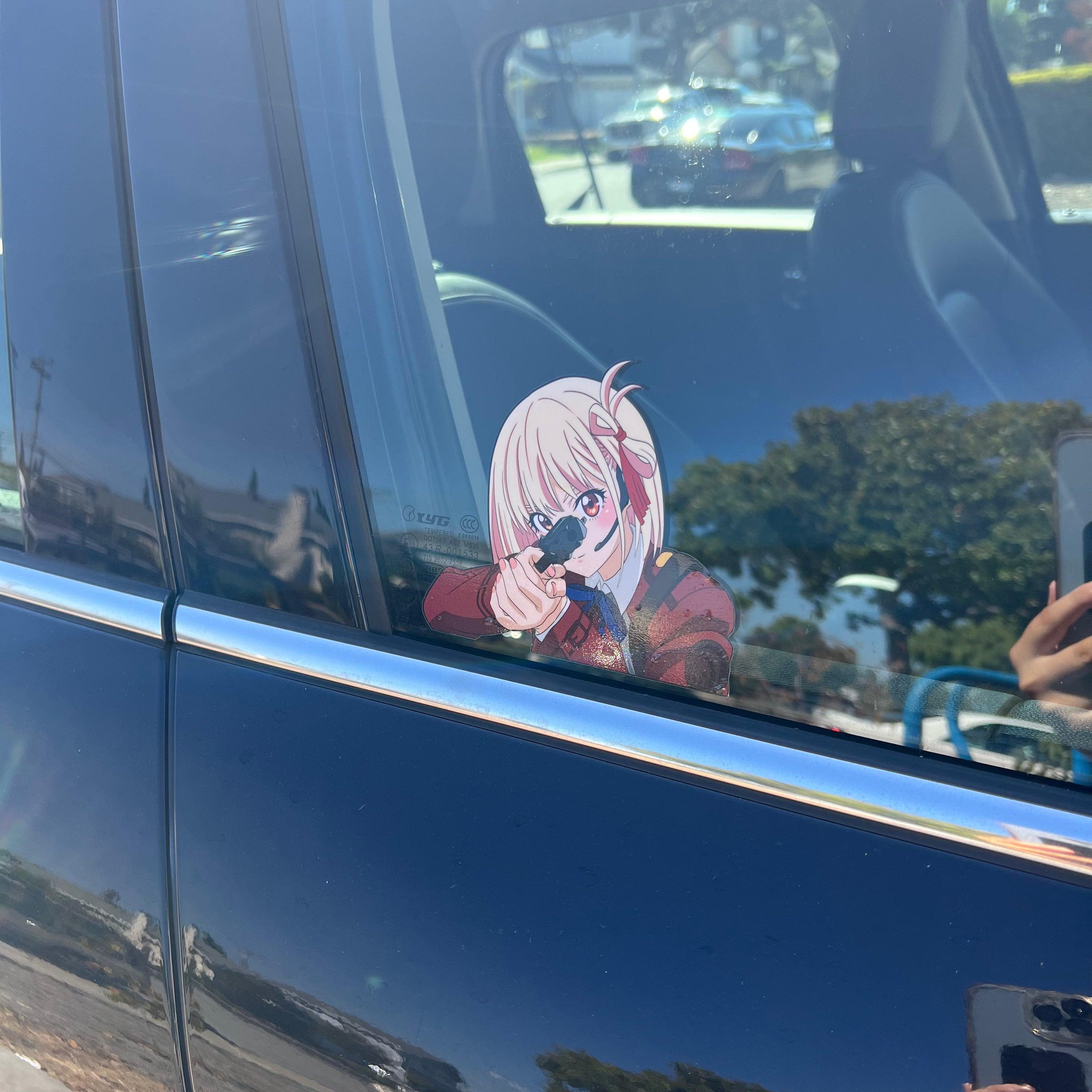 Kanroji Peeker Demon Slayer Sticker  Anime Peeker Car Decal  KMinded