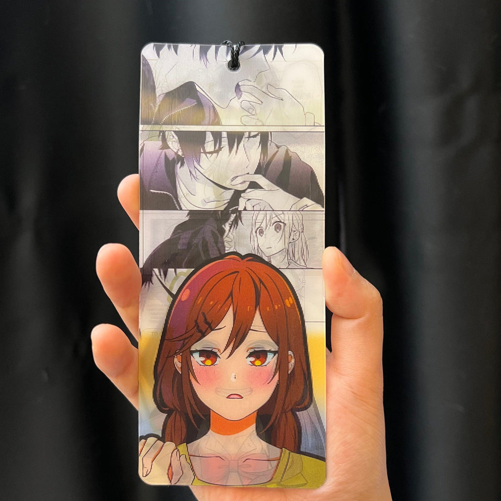 Hori Motion Bookmarks - This image features cute anime car sticker decal which is perfect for laptops and water bottles - Nekodecal