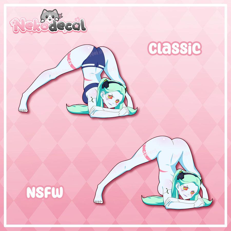 Jack-O Pose Stickers - This image features cute anime car sticker decal which is perfect for laptops and water bottles - Nekodecal