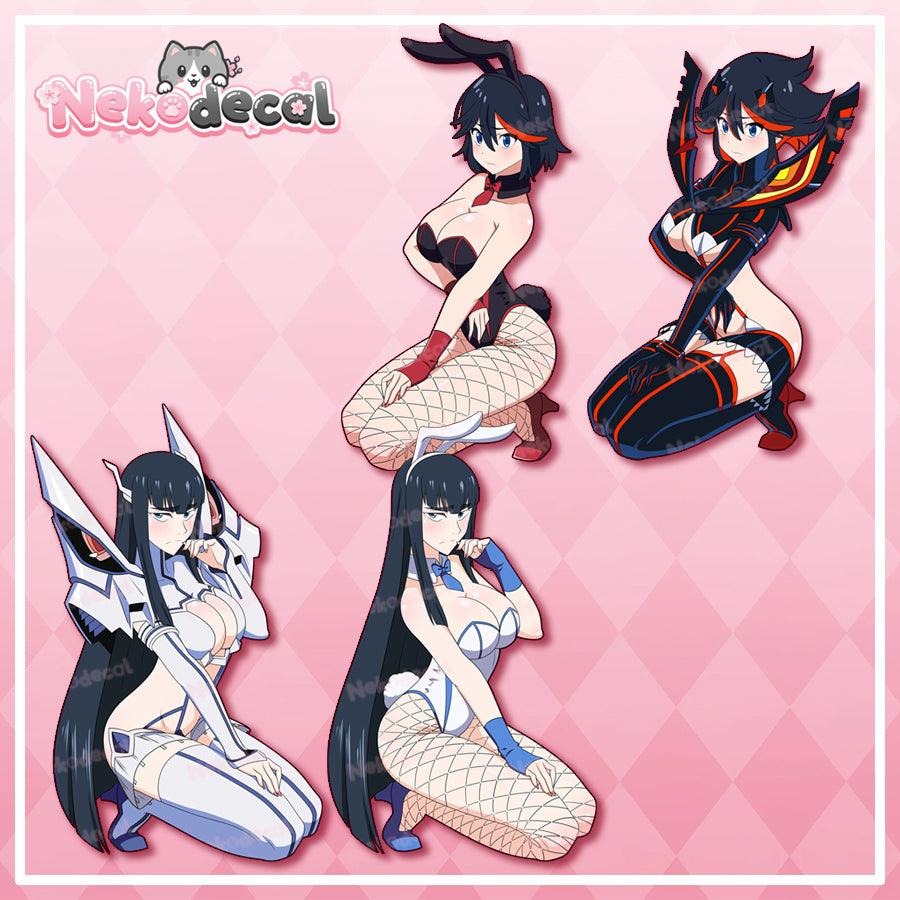 Kill La Stickers - This image features cute anime car sticker decal which is perfect for laptops and water bottles - Nekodecal