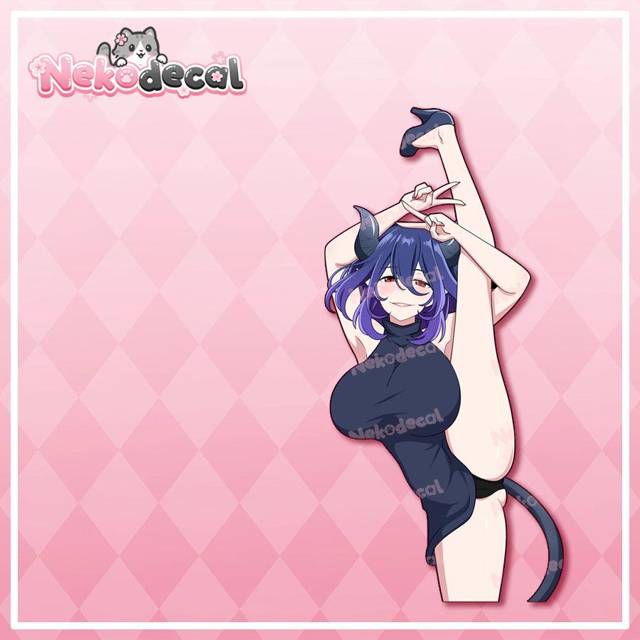 Leg Up Bunny Waifu Stickers - This image features cute anime car sticker decal which is perfect for laptops and water bottles - Nekodecal