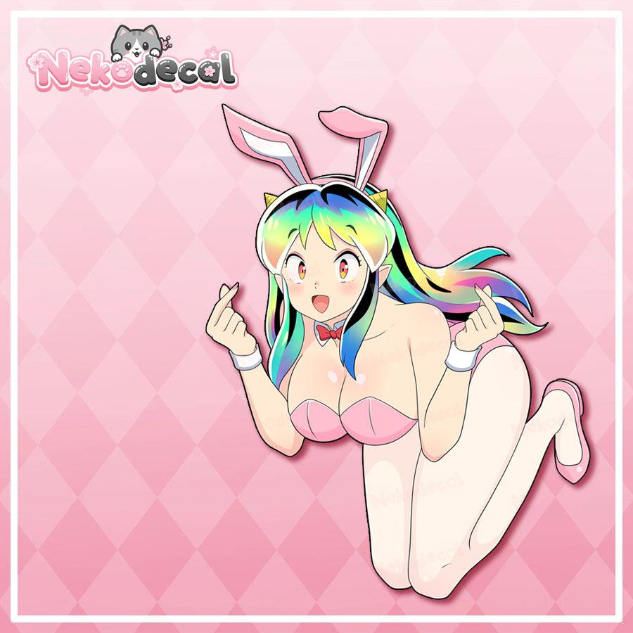 Lum Stickers - This image features cute anime car sticker decal which is perfect for laptops and water bottles - Nekodecal