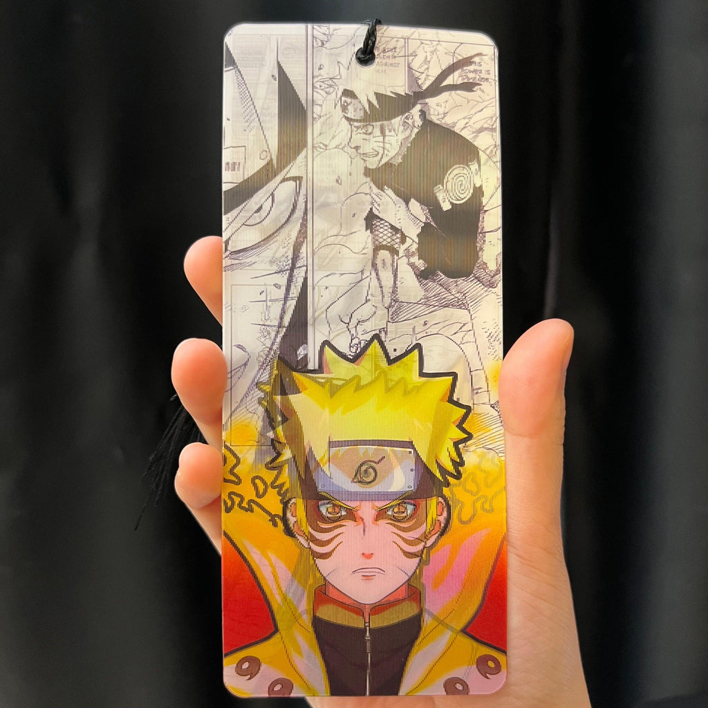 Naruto Motion Bookmarks - This image features cute anime car sticker decal which is perfect for laptops and water bottles - Nekodecal