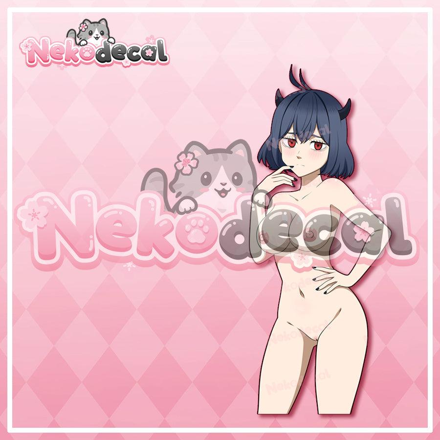 Noe & Nero Stickers - This image features cute anime car sticker decal which is perfect for laptops and water bottles - Nekodecal