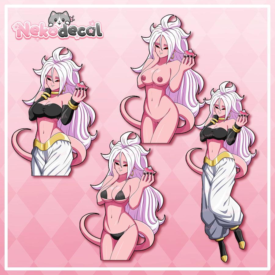 OG Waifu Stickers - This image features cute anime car sticker decal which is perfect for laptops and water bottles - Nekodecal