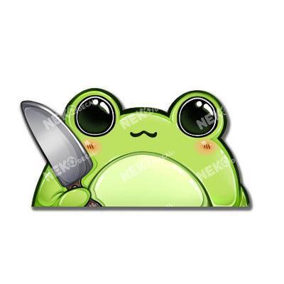 Cute Frogs Cartoon Frog Kawaii Frogs Love Frogs Mousepad | TeeShirtPalace