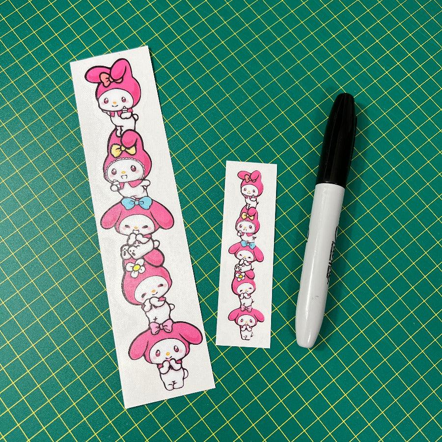 Saint River Pillar Stickers - This image features cute anime car sticker decal which is perfect for laptops and water bottles - Nekodecal
