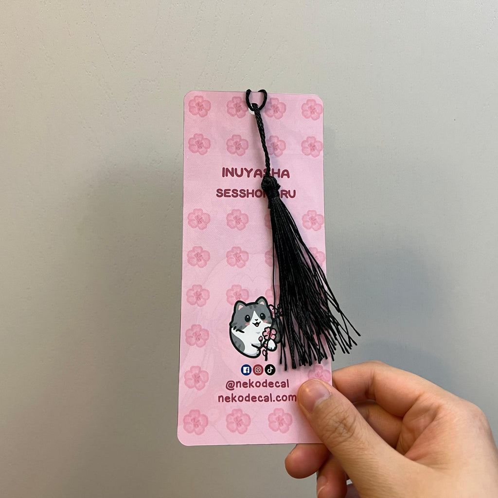 Sesshomaru Motion Bookmarks - This image features cute anime car sticker decal which is perfect for laptops and water bottles - Nekodecal