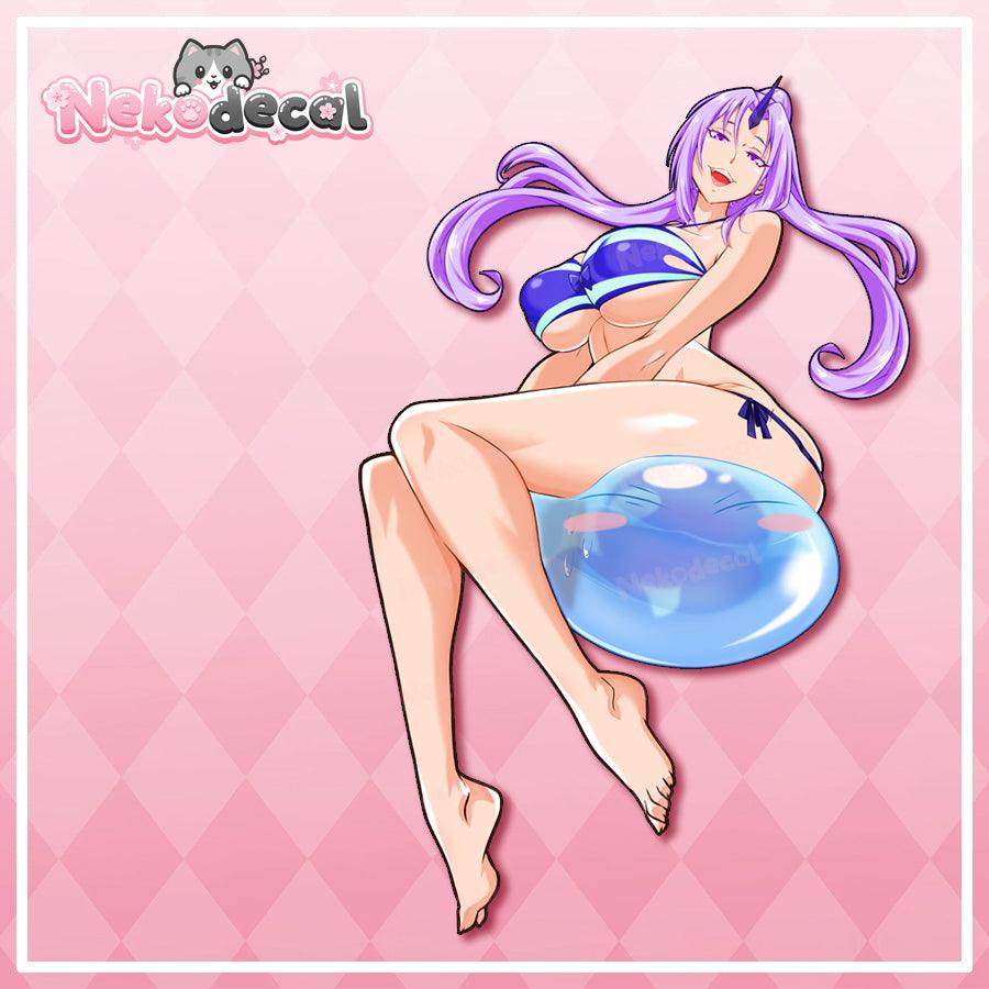 Shion Stickers - This image features cute anime car sticker decal which is perfect for laptops and water bottles - Nekodecal