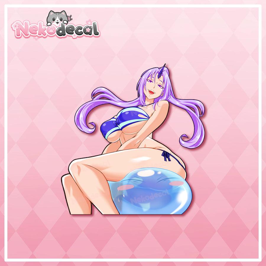 Shion Stickers - This image features cute anime car sticker decal which is perfect for laptops and water bottles - Nekodecal