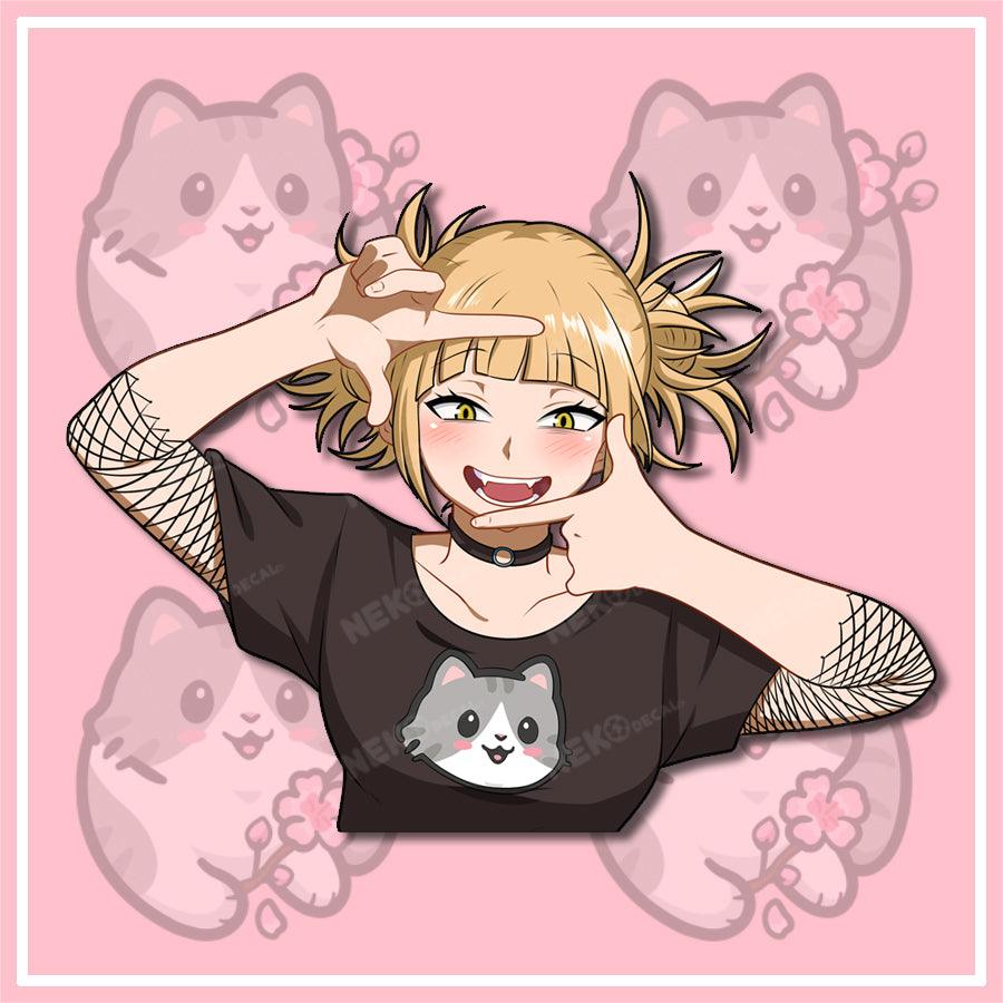 Toga & Nagatoro Stickers - This image features cute anime car sticker decal which is perfect for laptops and water bottles - Nekodecal