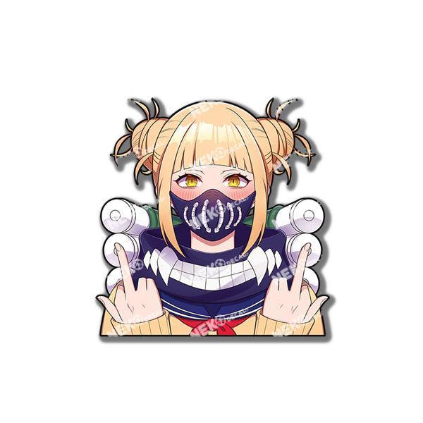 Toga Peekers - This image features cute anime car sticker decal which is perfect for laptops and water bottles - Nekodecal