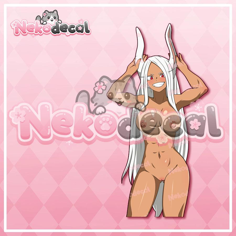 Virgin Destroyer Sweater Stickers 2 - This image features cute anime car sticker decal which is perfect for laptops and water bottles - Nekodecal