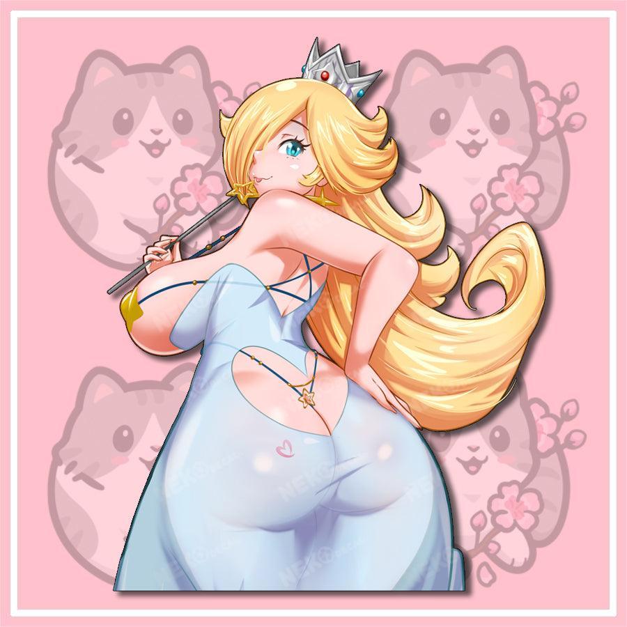 Waifu Stickers - This features cute anime sticker car window decal which is perfect for laptop sticker and phone sticker - Nekodecal