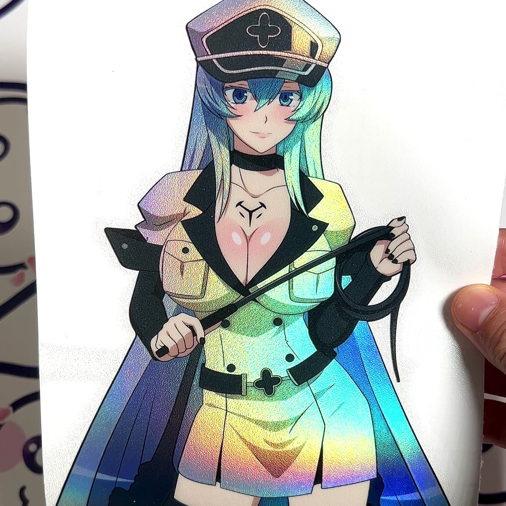 AUTOCOLLANT ANIME RÉSISTANT aux intempéries Verosika Mayday Helluva